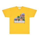 Casablanca T Shirts Fashion Print Street
