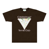 Casablanca T Shirts Fashion Print Street