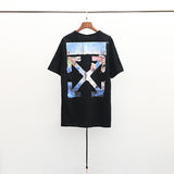 off-white classic gradient arrow dissolve graffiti caution tape ow religious couple short