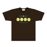 Casablanca T Shirts Fashion Print Street