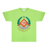 Casablanca T Shirts Fashion Print Street