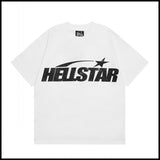 Hs american high street retro washed portrait short-sleeved t-shirt long sleeves sweatshirt hoodie