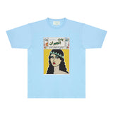Casablanca T Shirts Fashion Print Street