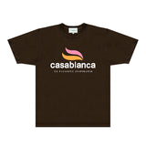Casablanca T Shirts Fashion Print Street