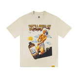Ts cross-border that's a high quality awful pure cotton lot round neck t-shirt of short sleeve cough s