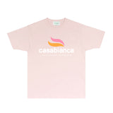 Casablanca T Shirts Fashion Print Street