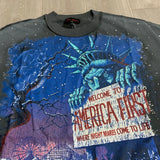 Rare peaceloose t-shirt american street oversize oversized hot diamond short-sleeved t-shirt
