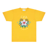 Casablanca T Shirts Fashion Print Street
