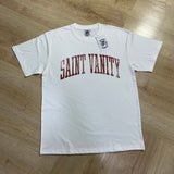American saint t-shirt summer high street hip hop letterprinting short-sleeved t-shirt