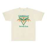 Casablanca T Shirts Fashion Print Street