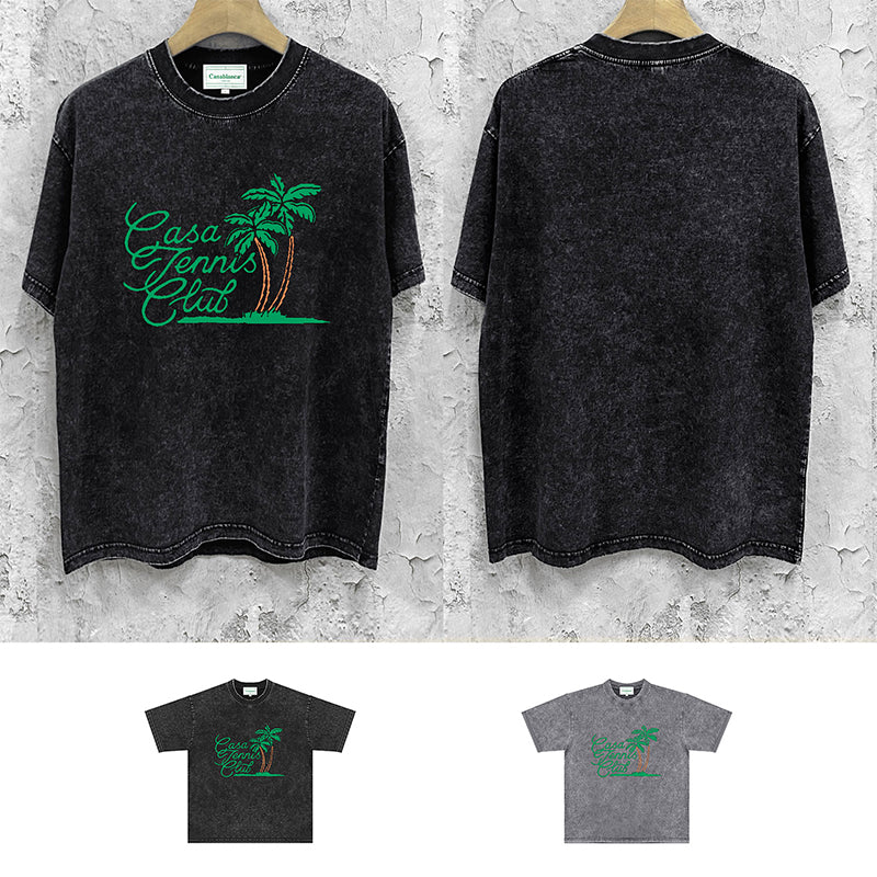 Casablanca Distressed T-Shirt