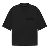 Fog Essentials T shirt Offset Logo V-neck loose T shirt
