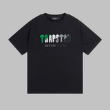 Cross-border trade trapstar rainbow letter gradient towel embroidery short sleeve t-shirt & fog high street shorts set