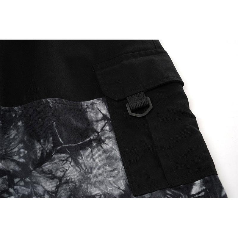 Men's Clothing Patchwork Cargo Pants Men's plus Size Straight-Leg Pants Retro Sports Trousers Men Pants