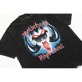 Present T Shirt Loose Printed Distressed Couple T-shirt