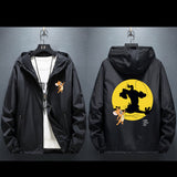 Tom and Jerry Hoodie Spring and Autumn Men's Raccoon Large Size Loose