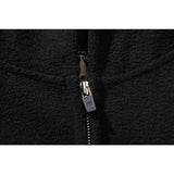 Fog Tops Hip Hop Style Vintage Line Simple Letter Embroidery Hip Hop Loose Men's and Women's Hoodie Fear Of God