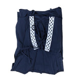 Vintage Empire Waist Dress Square Collar Tied Drawstring Artistic Renaissance Retro Dress