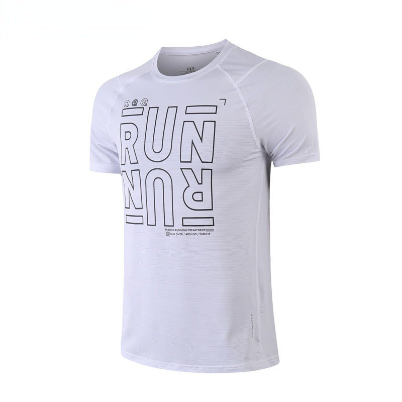 Anti Sweet Closing Printing Ice Silk Short Sleeve