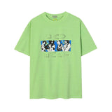 Cavempt CE Cave @ MPT C.E Portrait Printing Male and Female Couple Short Sleeve T-shirt