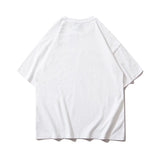 Men's T-shirt Summer Casual Tops Printed Short Sleeve T-shirt Men's round Neck Street Fashion Loose Half Sleeve Couple T-shirt