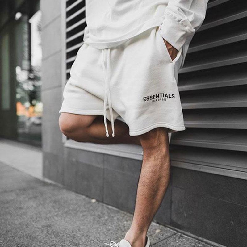 jogging shorts for men Slim Fit Muscle Gym Men Shorts Summer Double Line Trendy Loose Hanging Sports and Casual