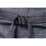 Tuxedo Vests Men Suit Vest Vest Slim Plaid Spring and Autumn Fashion Men's Vest Suit Business