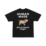 Human Made T-shirt Jarre Aero Bull Pattern Slub Cotton Pocket Embroidery Loose Couple