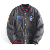 Yankee Letterman Jacket Outfit Senior Jackets Varsity Baseball College Coat Mlbny Autumn And Winter Baseball Uniform Jacket