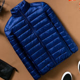 Men Winter Coats Puffer Jacket down Coat Autumn and Winter Men's Casual Jacket