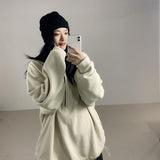 Fog Sweatshirt Double Line Hoodie Zipped Stand Collar Sweater Men High Street Loose Plus Size Retro Sports Fear Of God essential