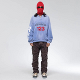 Rrr123 Hoodie Heavy Distressed Retro Loose Sweater