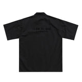 Essentials Polo Shirt Foot of God Season 7 Main Line Fog Lapel Summer Polo Short Sleeve T-shirt