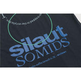 Men T Shirt Summer Casual Tops Men's Clothes Summer Wear Retro Men's round Neck Short Sleeve Casual Loose Letter Circle T-shirt