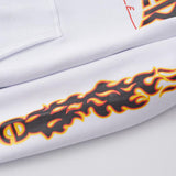 Thrasher Hoodie Autumn And Winter Thrasher Flame KIRIN Arm Men 'S Women 'S Hoodie Brushed Hoody