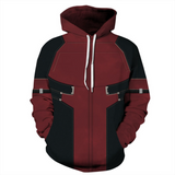 Men Spider Hoodie Spider-Man Printed Hood Sweatshirt Loose Casual