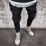 J Shaped Jeans Ripped New Fashion Skinny Jeans Men