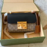 Jackie Kennedy Bag Autumn Padlock Fashion Backpack