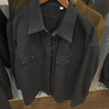 Denim Shirts Denim Long Sleeve Washed