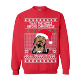 Black Christmas Sweater 3D Printed Crew Neck Sweatshirt Women