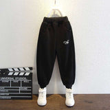 Toddler Boys Sweater Boys' Suit Spring Wear Hoodie Two-Piece Set