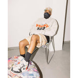 Rrr123 Sweatshirt Rrr123 Casual Loose Henry Collar Sweater