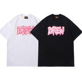 Justin Bieber Drew House T shirt ShortSleeved Tshirt Men and Women Trendy Fog High Street Loose