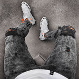 J Shaped Jeans New Men's Skinny Jeans Casual Zipper Skinny Pants