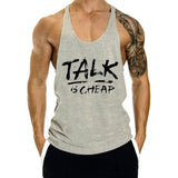 Man Tanks Sports Fitness Vest Cotton Outdoor Casual Sports