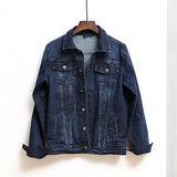 Cotton Solid Men's Denim Trucker Jacket Mens Spring Autumn Casual Slim Fit Bomber Jackets Men Jean Coat Men Outwear Male Cowboy Stretch