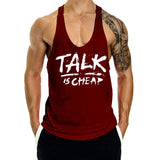 Man Tanks Sports Fitness Vest Cotton Outdoor Casual Sports