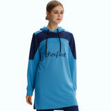 Burkini Muslim Swimwear Conservative Pullover Hoodie Coat