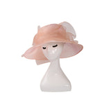 Kentucky Derby Hat Curling Embroidery Broad-Brimmed Hat
