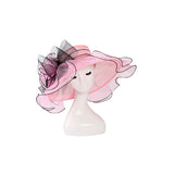 Kentucky Derby Hats Women's Curling Embroidered Hat